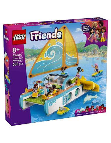 Set LEGO Friends Avventura sul Catamarano 42664 | shopincasa.it