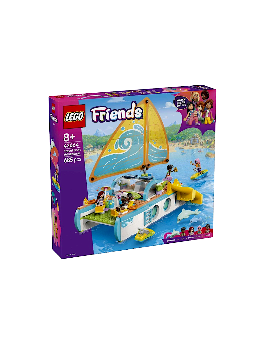 Set LEGO Friends Avventura sul Catamarano 42664 | shopincasa.it