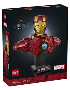 LEGO Marvel Busto Iron Man MK4 con Tony Stark | shopincasa.it