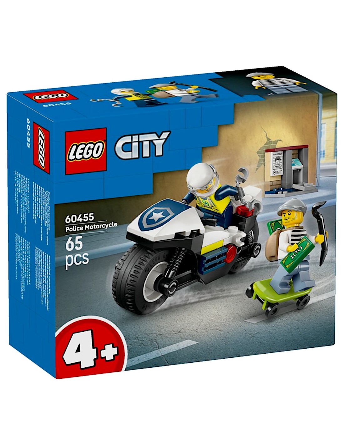 CITY 60455 MOTO DELLA POLIZIA