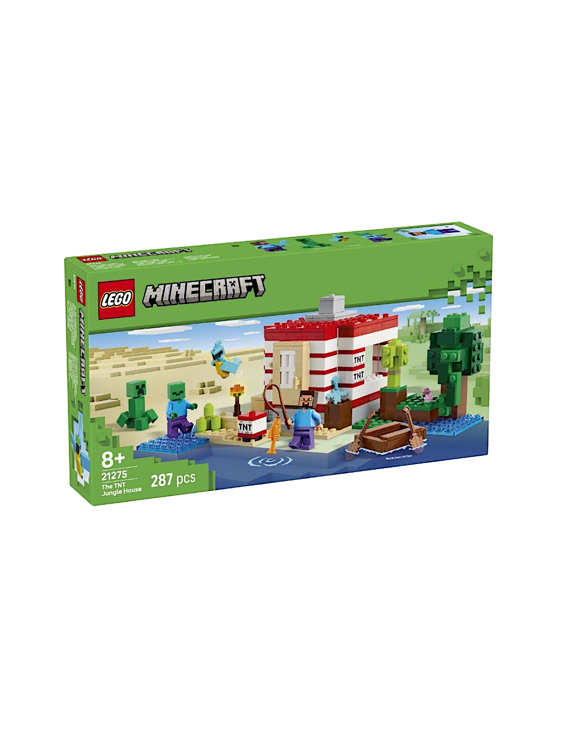 MINECRAFT 21275 CASA ESPLOSIVA NELLA GIUNGLA