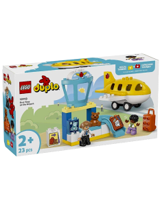 LEGO DUPLO 10443 Prima Volta in Aeroporto, con aereo, figure e orsacchiotto | Shop in Casa