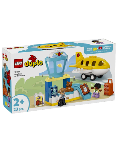 DUPLO 10443 LA PRIMA VOLTA IN AEROPORTO