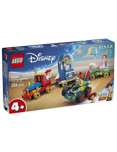 LEGO Disney 43264 Toy Story Treno e Auto RC con 4 minifigure, dai 4 anni | Shop in Casa