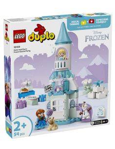 LEGO DUPLO 10455 Frozen, Festa al Castello con Anna, Elsa e Olaf – Gioco Disney per 2+ anni | Shop in Casa