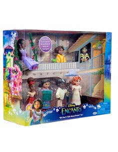 DISNEY ENCANTO, SET 7 PERSONAGGI, FIGURE ARTICOLATE, GIOCATTOLO BAMBINI 3+