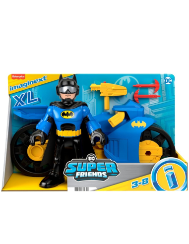 IMAGINEXT HNM32 DC BATMAN CON MOTOCICLETTA