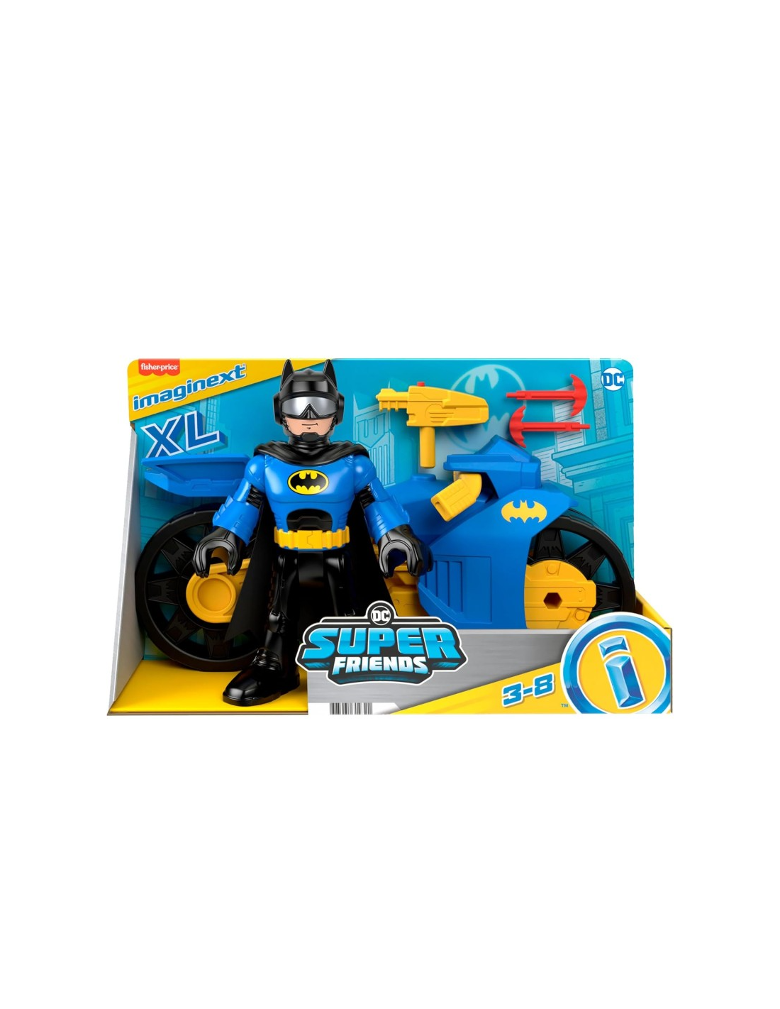 IMAGINEXT HNM32 DC BATMAN CON MOTOCICLETTA