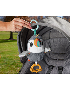 FISHER-PRICE TUCANO VOLA CON ME HNX66 – PELUCHE SENSORIALE PER NEONATI CON SUONI E ALI IN MOVIMENTO 2