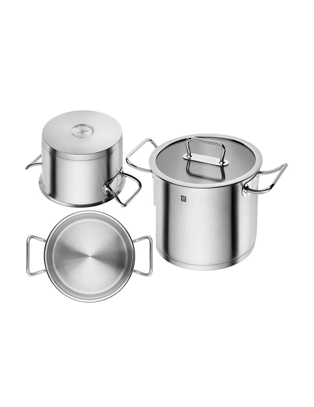 PRO CASSERUOLA ALTA 24CM INOX CON COPERCHIO