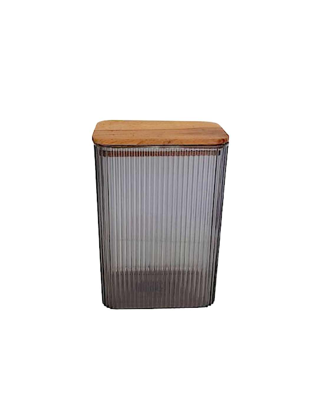CONTENITORE 2,1LT COPERCHIO LEGNO COLORI ASSORTITI