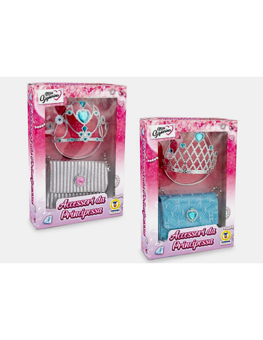 MISS SIGNORINA - SET PRINCIPESSA CORONA E BORSETTA ASSORTITO