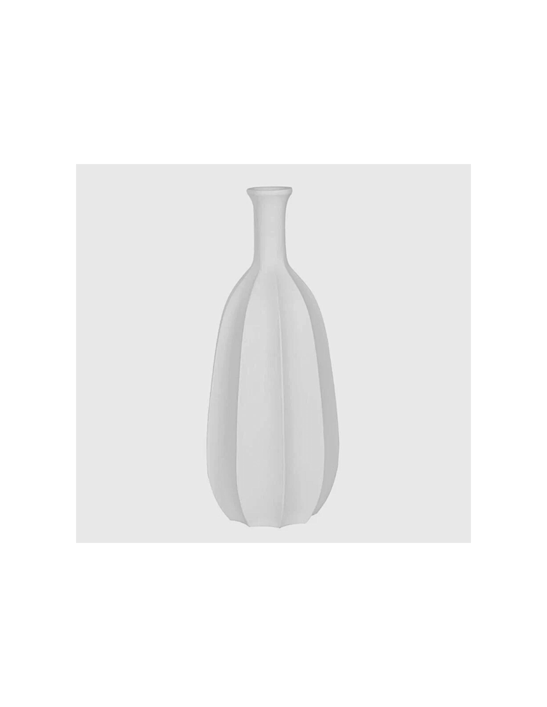 VASO JR212410 FIBRA DI VETRO 30X80CM BIANCO