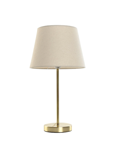 LAMPADA TAVOLO LA219048 METALLO/LINO 28X49CM DORATO