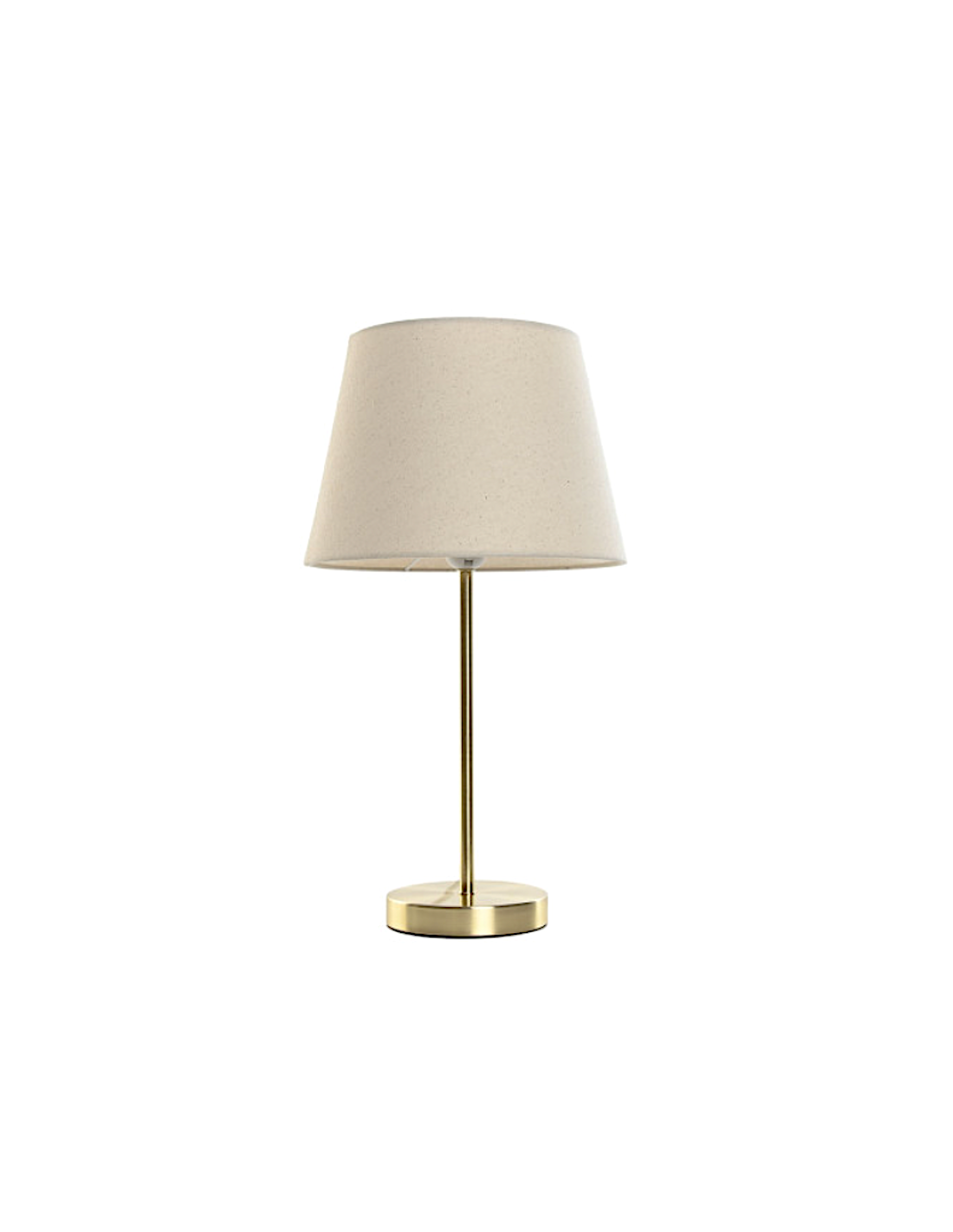 LAMPADA TAVOLO LA219048 METALLO/LINO 28X49CM DORATO