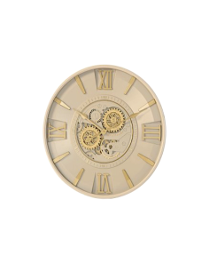 OROLOGIO PARETE RE218789 FERRO DIAM.60CM BEIGE