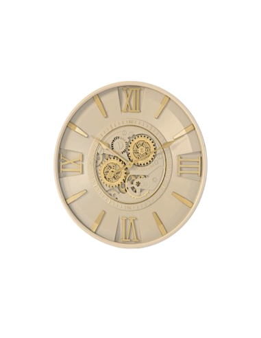 OROLOGIO PARETE RE218789 FERRO DIAM.60CM BEIGE