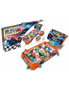 FLIPPER CAR RACE LUCI SUONI E INDICATORE PUNTEGGIO