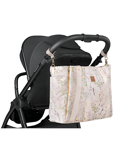 Florence Secret Garden Beige – Borsa mamma multifunzione | shopincasa.it