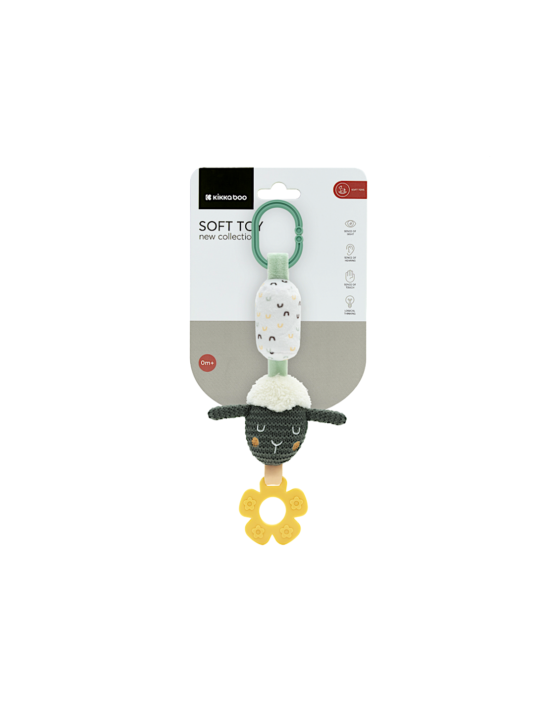 Sleepy Sheep – Campanello Giocattolo Sensoriale per Neonati | Shopincasa