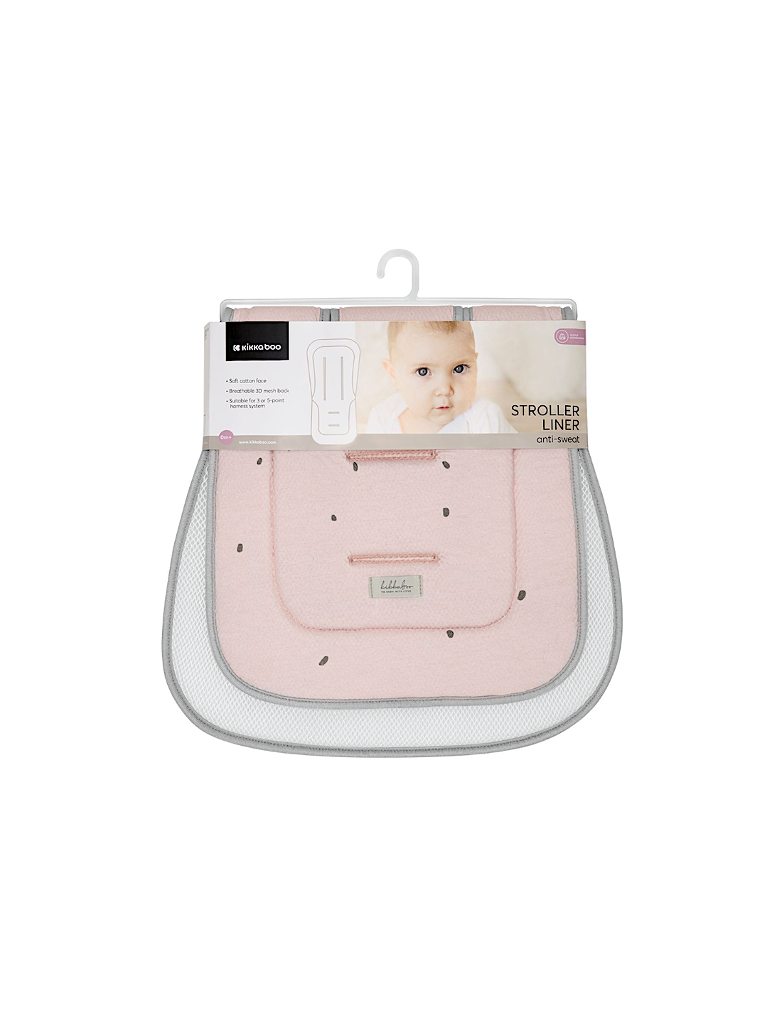 Fodera Passeggino Antisudore Rosa Traspirante Universale | shopincasa.it