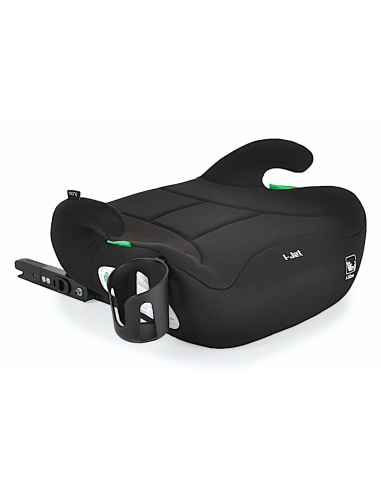 Seggiolino Auto I-Jet Nero 125-150 cm con Isofix | Shopincasa