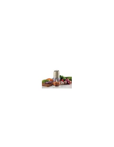 FRULLATORI E TRITATUTTO: vendita online Tritatutto Ariete Vintage Beige – 400W, 2 velocità, 4 lame inox, tritaghiaccio e verd...