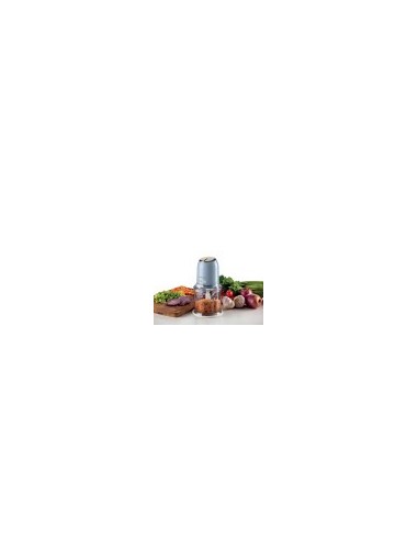 FRULLATORI E TRITATUTTO: vendita online Tritatutto Ariete Vintage Celeste – 400W, 2 velocità, 4 lame inox, tazza 600ml, trita...