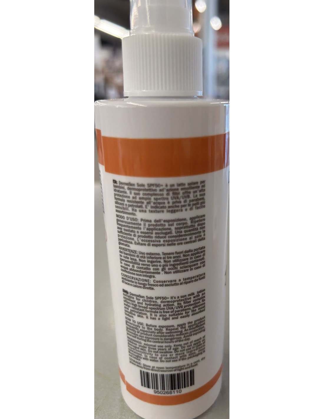 Dermosun Sole SPF50+ Latte Solare Bambini 200 ml | shopincasa.it