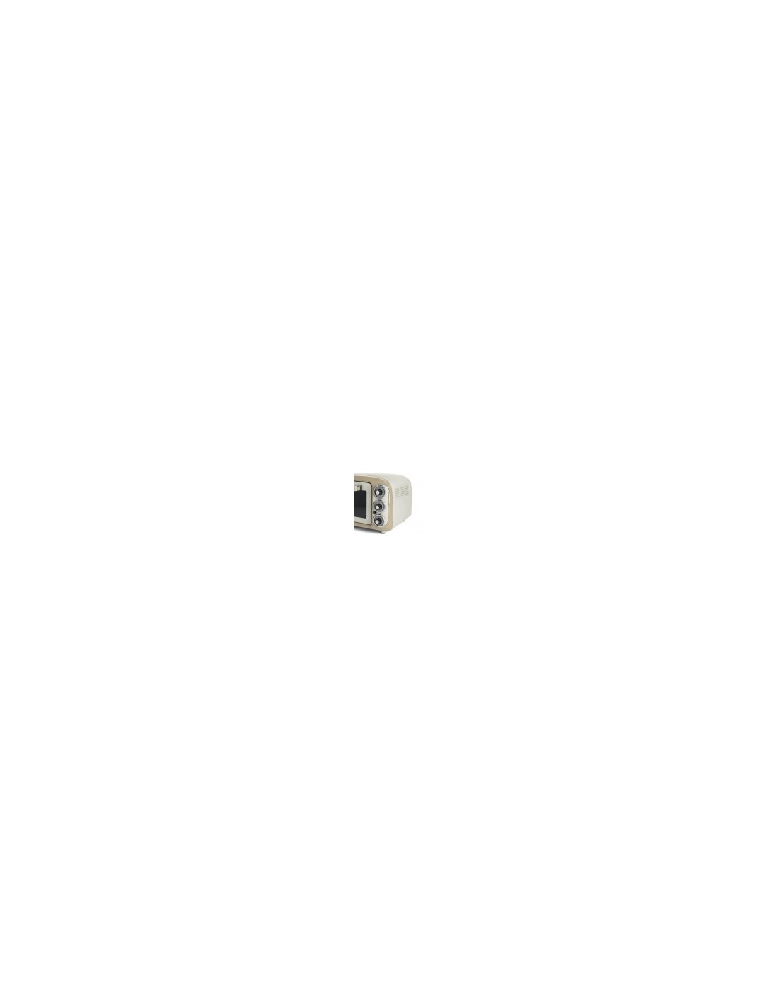 FORNI E MICROONDE: vendita online Ariete, Forno Elettrico Vintage, 18 litri, beige, 3 funzioni, 230°C, timer 60’, pizza, comp...