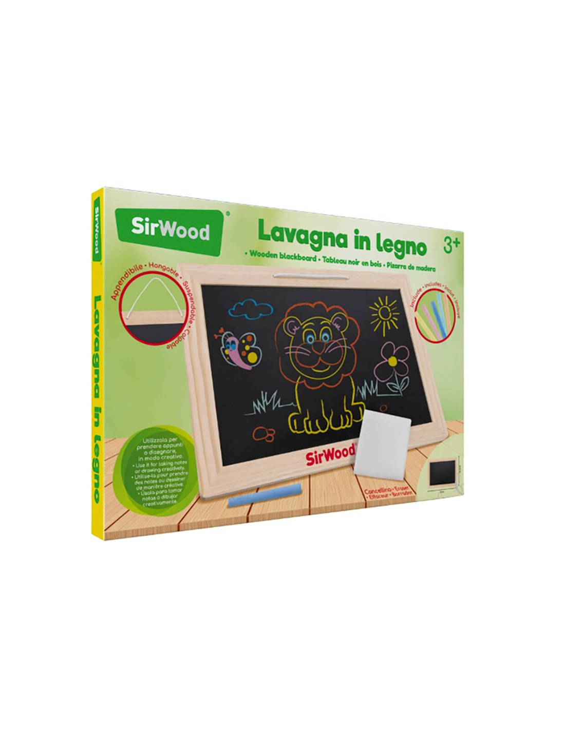 LEGNOLAND 42871 LAVAGNA IN LEGNO 34X24CM