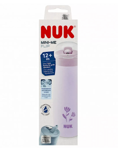 NUK Mini-Me Flip Tazza con Cannuccia 500 ml Lilac Flower – shopincasa.it
