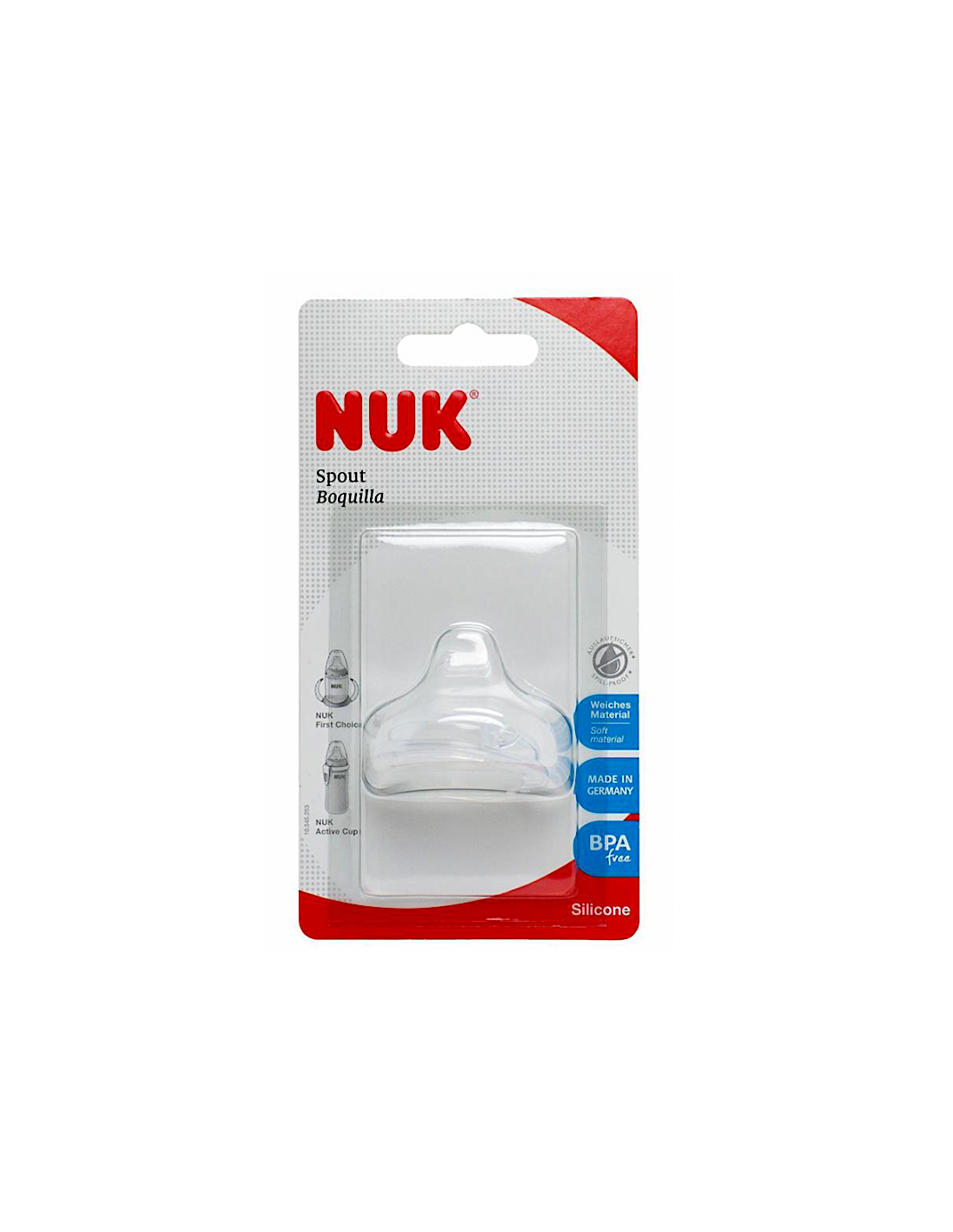 NUK 10750408 BECCUCCIO SIL SOFT ANTIG