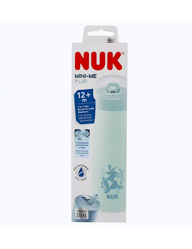 Borraccia NUK Mini-Me Flip Acciaio Inox Blu 500 ml – shopincasa.it