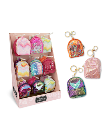MISS TRENDY MINI ZAINO PORTACHIAVI ASSORTITO
