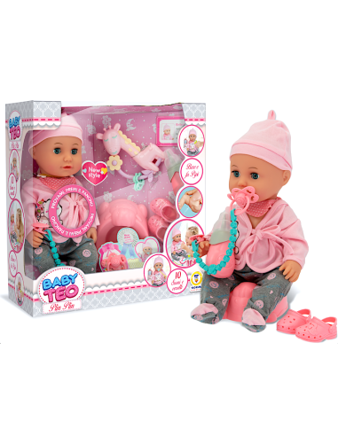 BABY TEO - BAMBOLOTTO PLIN PLIN 33CM CON ACCESSORI