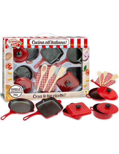 GRANDE CHEF - PLAYSET CUCINA CHEF AI FORNELLI