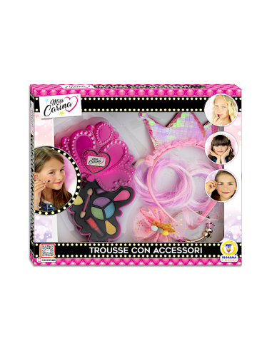 MISS CARINA - SET TRUCCHI PRINCIPESSA CON ACCESSORI