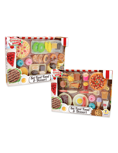 GRANDE CHEF - SET FAST FOOD/DESSERT ASSORTITO