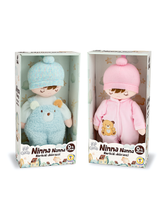 GOGO bambola in pezza 35cm quieek sound | shopincasa.it