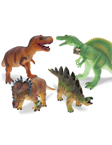 GEO NATURE - DINOSAURI SOFFICI GIGANTI ASSORTITO