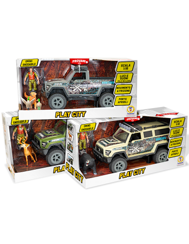 PLAY CITY - PLAYSET SAFARI ASSORTITO LUCI E SUONI