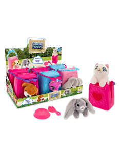 ISOLA DEI CUCCIOLI ANIMALE ASSORTITO CON TRASPORTINO | shopincasa.it