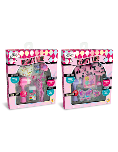 MISS CARINA - SET SPA CON ACCESSORI CAPELLI E TRUCCHI ASSORTITO