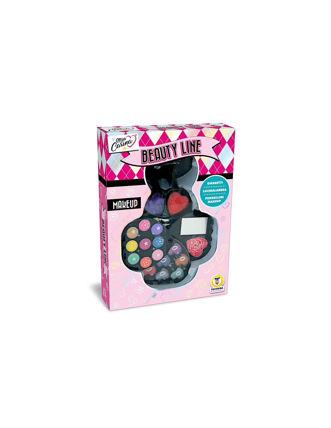 MISS CARINA - MINI TROUSSE TRUCCHI CUORE