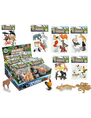 GEO NATURE - BLISTER ANIMALI DEL MONDO ASSORTITO