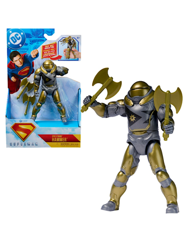 Figura Superman Epic Strike 15 cm con accessori | shopincasa.it
