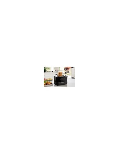 PIASTRE - TOSTAPANE - BISTECCHIERE: vendita online Ariete, Toastime Nero, tostapane elettrico, 2 fette, pinze inox, 9 livelli...