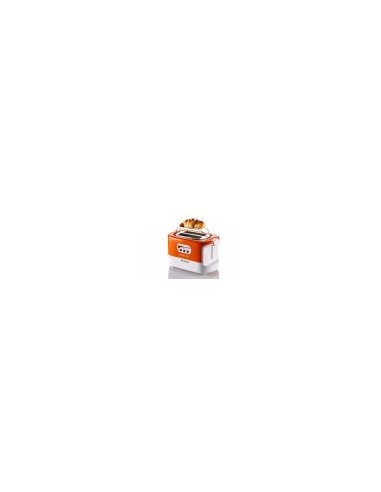 PIASTRE - TOSTAPANE - BISTECCHIERE: vendita online Ariete, Toastime Arancione, tostapane elettrico, 2 fette, 9 livelli doratu...