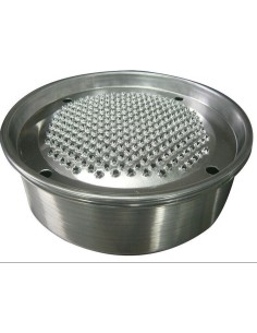 GRATTUGIA BASSA A SERVIRE 20CM ALLUMINIO
